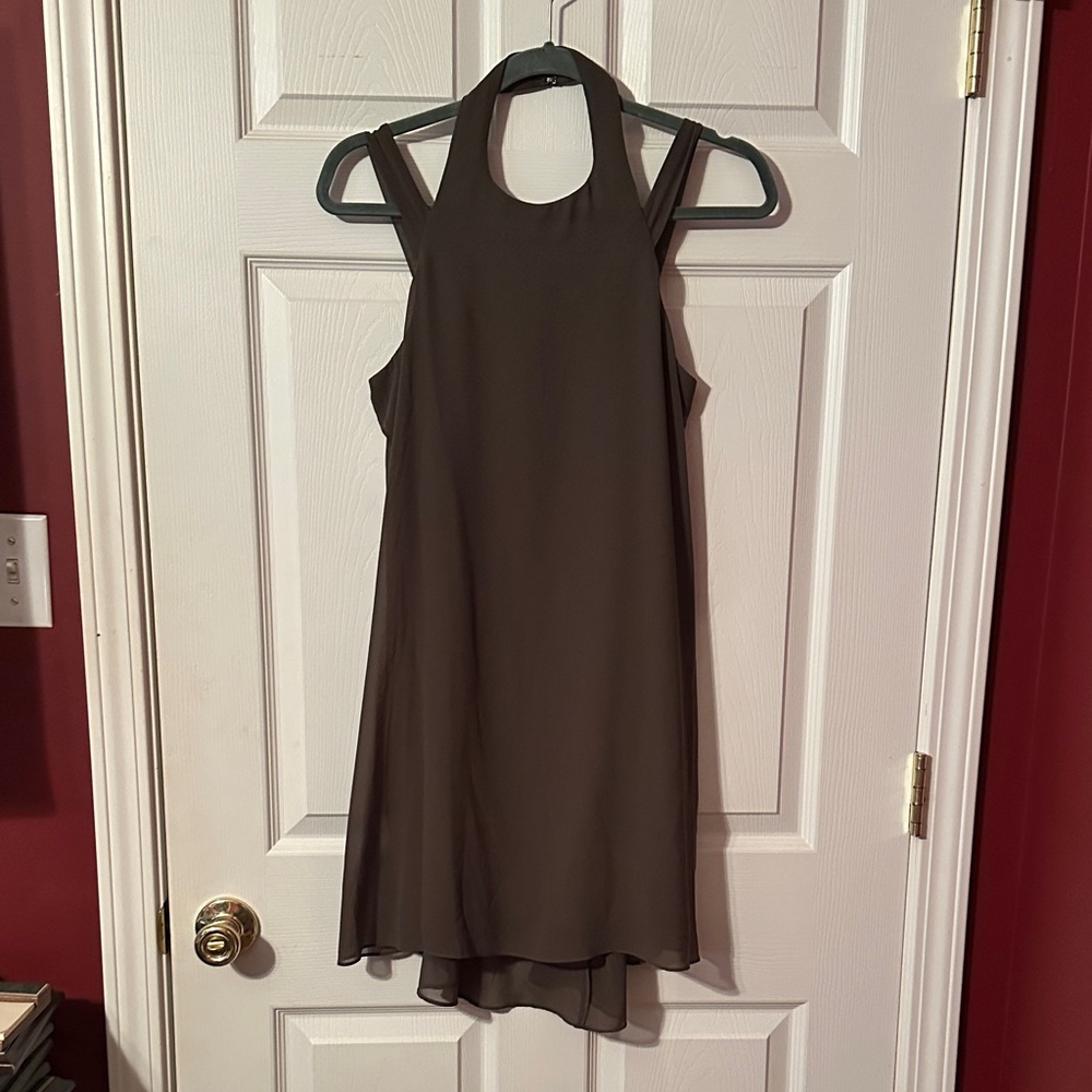 City Studio Green Halter/Tank Dress